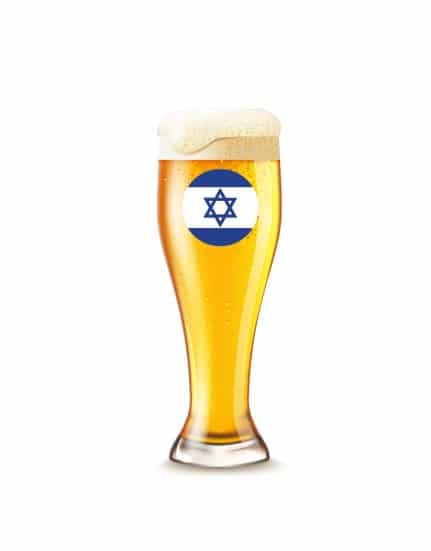 יום העצמאות | מדבקות לכוסות | דגל ישראל