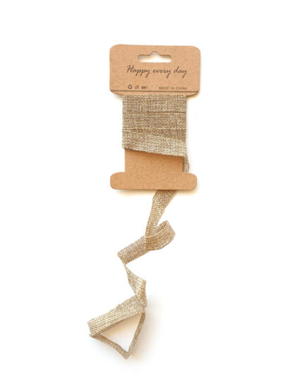 סרט יוטה לעיצוב שולחן, עטיפת מתנות, קשירה על מפיות ועוד
